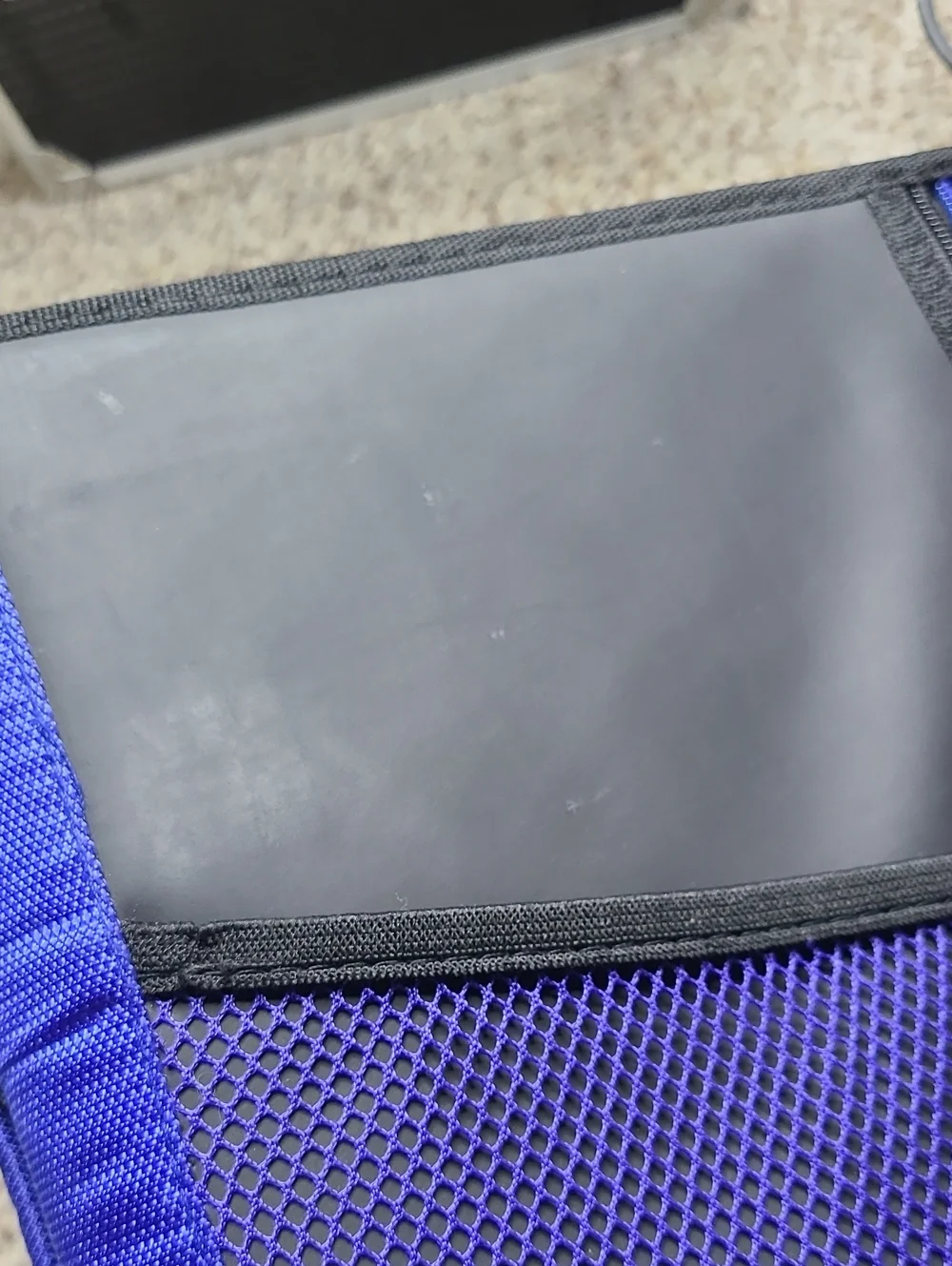 Case-it Blue and Black Double Zippered Binder Organizer